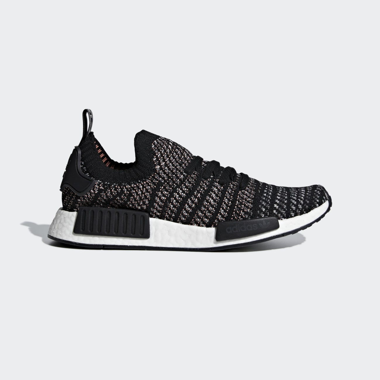 Adidas NMD_R1 STLT Primeknit Női Originals Cipő - Szürke [D85623]